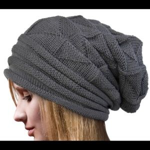 LAST ONE European Style Knit Slouch Cap